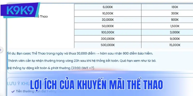 Lợi ích của khuyến mãi thể thao trong mùa giải lớn