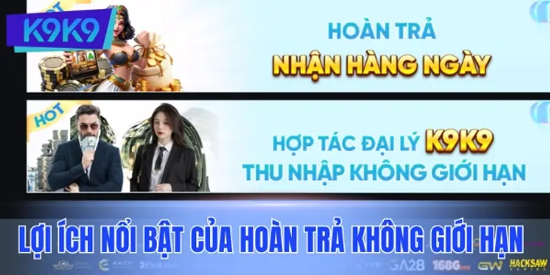 Lợi ích nổi bật của chương trình ưu đãi hoàn trả không giới hạn Lợi ích nổi bật của chương trình ưu đãi hoàn trả không giới hạn